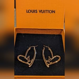 LV Heart ❤️ Earrings